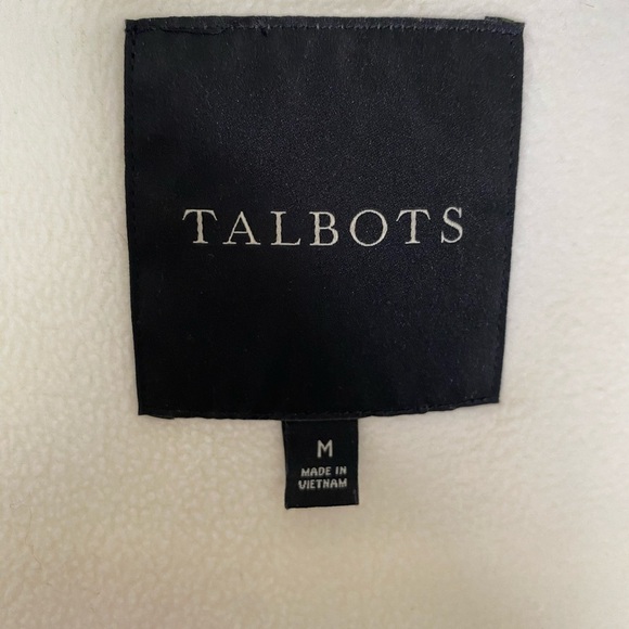 TALBOTS FLEECE LINED QUILTED VEST SZ LRG - Picture 7 of 8